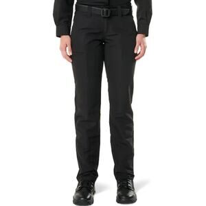 Black Women's Straight-Leg Utility Pants